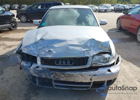 2001 Audi S4 2.7T from USA, damaged, VIN WAURD68D71A142330